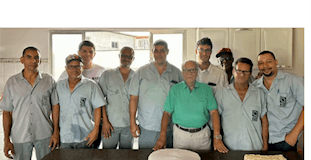 Sr. Clovis e alguns colaboradores